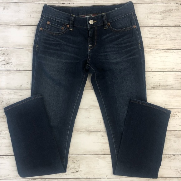 Lucky BRAND Women’s Reg. Inseam Women’s Dark Blue Wash Jeans Size 0/25 - Picture 1 of 11